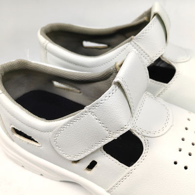 White PU Sole ESD Anti-Static Anti Smashing Labor Protection Shoes Breathable Anti-Static Steel Toe Safety Shoes