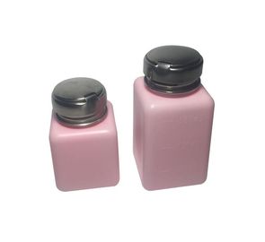 White Blue Pink ESD Dispenser HDPE Solvent Dispenser Press Bottle