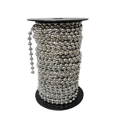 Spacing Of 8cm Conductive Door Curtain Width 2m * Height 1m Diameter 6mm Static Conductive Stainless Steel Bead Curtain