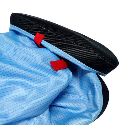 Cleanroom Blue Anti Static Work Boot 5MM Stripe ESD Fabric Long Boots