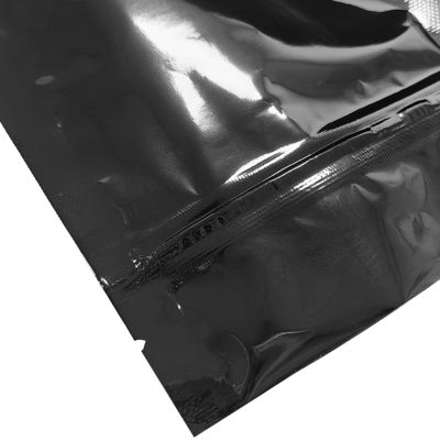 Customized Waterproof PE Black Package Bag Anti Static Zipped ESD Bag for Electronic Components