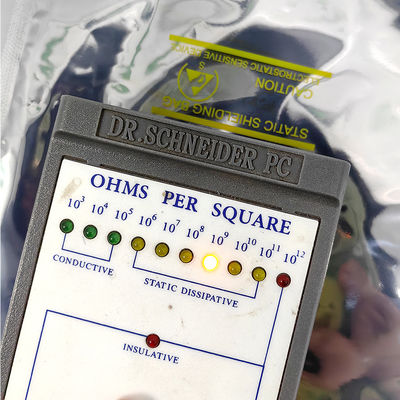 Customizable Logo Cleanroom Antistatic Area Top Open ESD Antistatic Shielding Bags