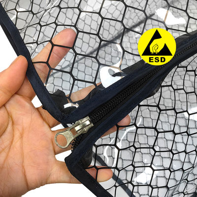High Quality Anti-static PVC Grid Cover ESD SMT PCB Magazine Racks Cover Suitable for 355x320x563mm