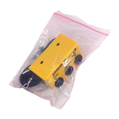 L Shaped Yellow Grounding Socket EPA Equipment Component