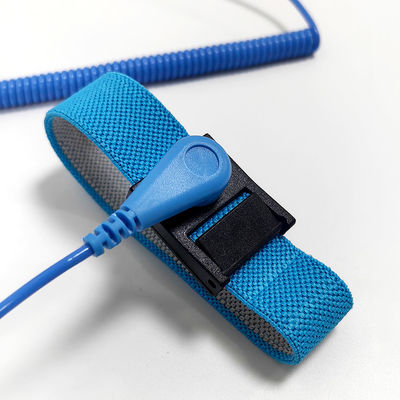 ESD Antistatic PVC Double Headed Buckle Wrist Strap 1.8M Length