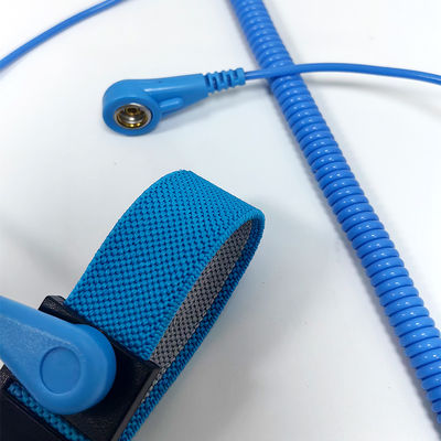 ESD Antistatic PVC Double Headed Buckle Wrist Strap 1.8M Length
