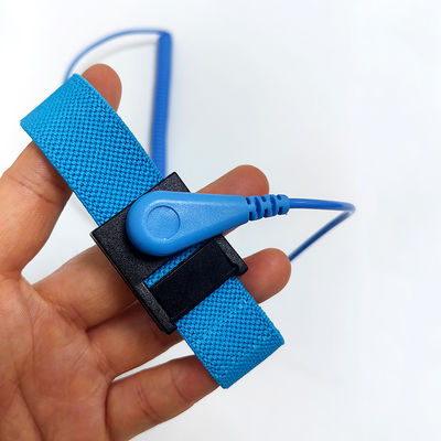 ESD Antistatic PVC Double Headed Buckle Wrist Strap 1.8M Length