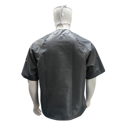 Grey Summer ESD Anti Static Short Sleeved Jacket