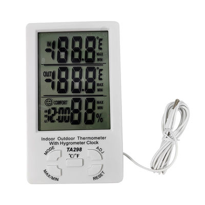 Large Screen Digital Display Dual Temperature Display Thermometer For Laboratory