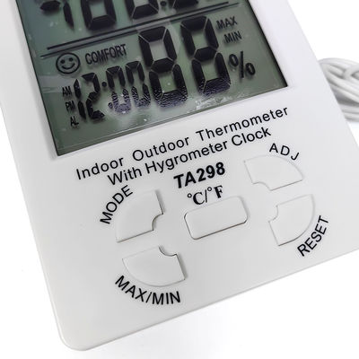 Large Screen Digital Display Dual Temperature Display Thermometer For Laboratory
