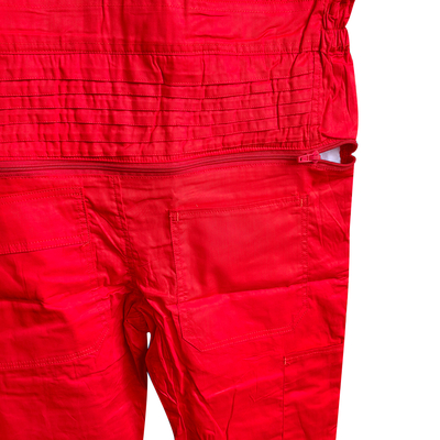 High Gloss Reflective Strip Breathable Jumpsuit Protective Work Clothes
