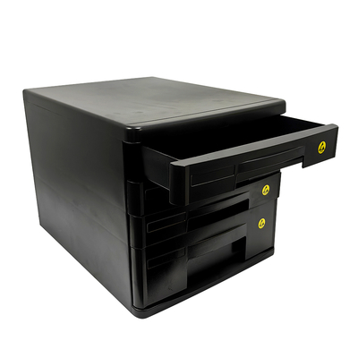 Anti-static Five Layer Plastic Drawer Filing Cabinet