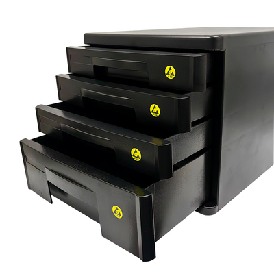 Anti-static Five Layer Plastic Drawer Filing Cabinet