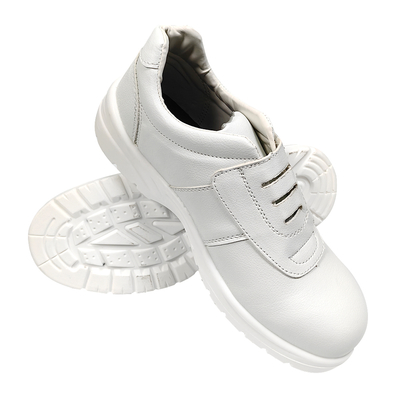 No Lacing Velcro Design Esd Safety Shoes Dustproof Steel Toe Work