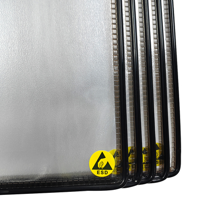 Anti-Static Wall Mounted Rotary Shaft A4 Display Rack