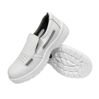 Antistatic Steel Toe Safety Shoes ESD PU Outsole Industrial Cleanroom
