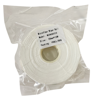 Spunlace Non Woven Cleaning Dry Microfiber Cleanroom Wipes Roll For Lab