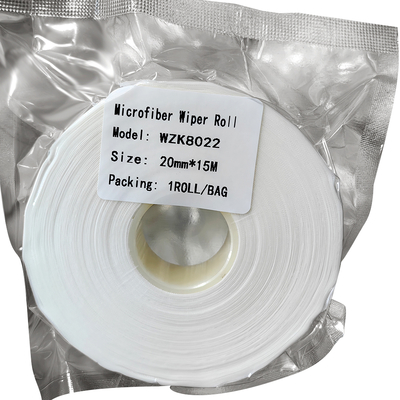 Spunlace Non Woven Cleaning Dry Microfiber Cleanroom Wipes Roll For Lab