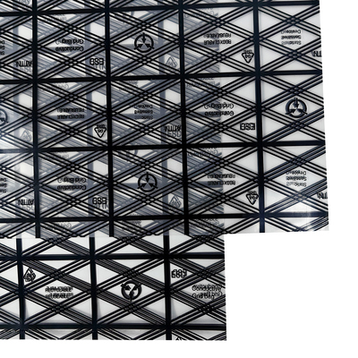 ESD Anti-Static Mesh Printing PE Shielding Bag For Electronic Product Packaging