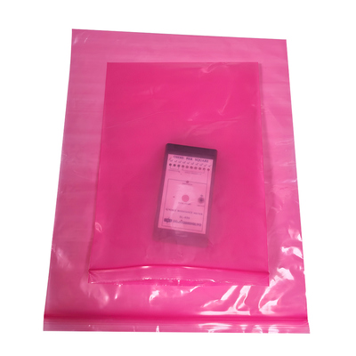 Lint Free All Size Printing Antistatic Electronics Packaging PE Shielding Bag