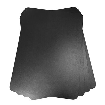 ESD Black Frosted PP Plastic Sheet Anti Static PP Partition
