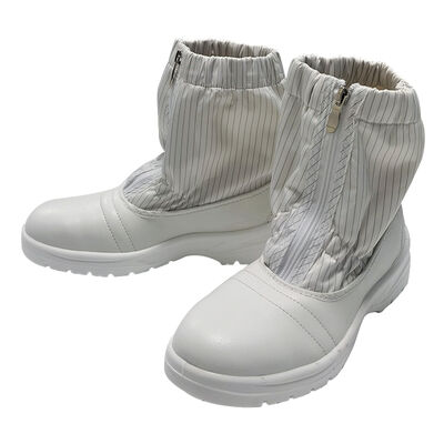 White Steel Toe ESD Antistatic Safety Boots for Industrial Workwear