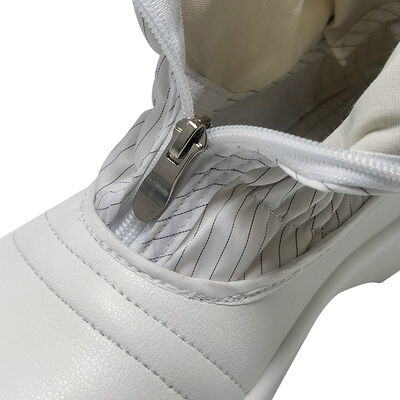 White Steel Toe ESD Antistatic Safety Boots for Industrial Workwear