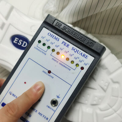 White Steel Toe ESD Antistatic Safety Boots for Industrial Workwear