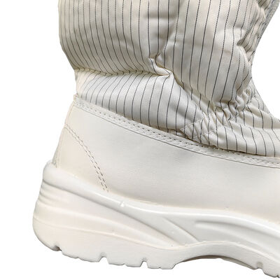 White ESD Antistatic Sponge Composite Tube Short Boots