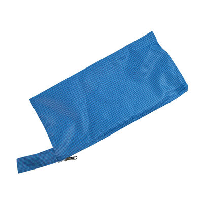 Blue ESD Anti-Static Tool Bag Zipper Handheld Tool Pouch