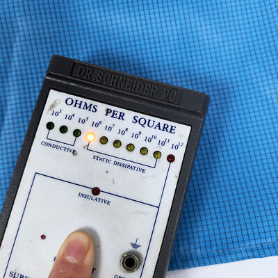 Blue ESD Anti-Static Tool Bag Zipper Handheld Tool Pouch