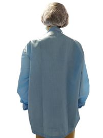 Antistatic Jackets Cleanroom Apparel 5mm Grid Polyester YKK Zip With Logo Printing