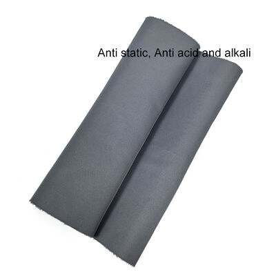 Grey Antistatic Anti Static Acid And Alkali Fabric For Cleanroom Clothing
