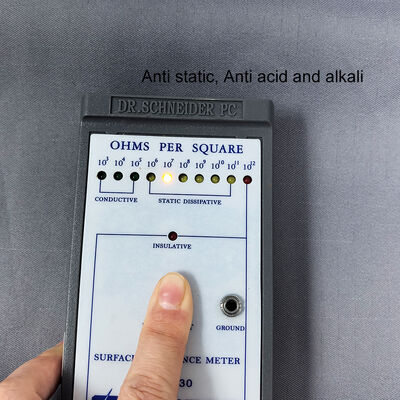 Grey Antistatic Anti Static Acid And Alkali Fabric For Cleanroom Clothing