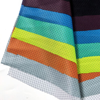 Colorful Diamond Pattern ESD Anti Static Knitted Fabric for Industry Wokerwear