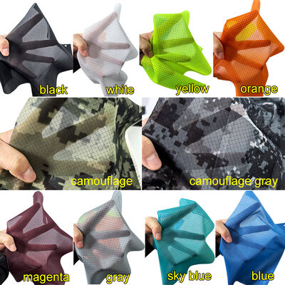 Camouflage Print High-Performance ESD Diamond Lattice Knitted Fabric – 87% Polyester + 13% Carbon Fiber