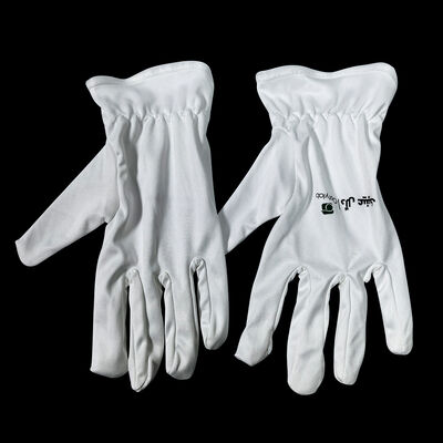 100% Dust‑free Microfiber Gloves | Jewelry & Watch Etiquette Labor Protection Working Gloves