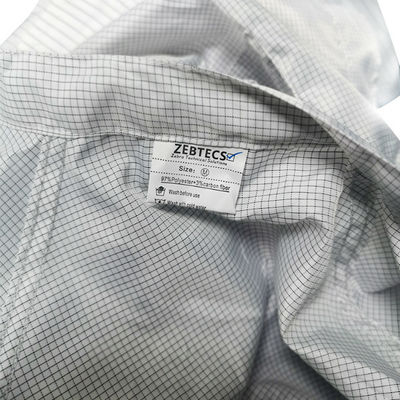 Anti Static 2.5mm Grid ESD Safe Clothing For EPA Areas