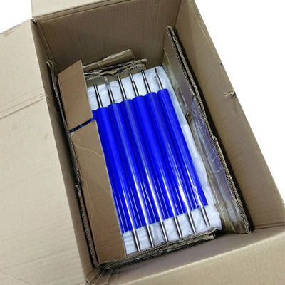 Blue Reusable Silicone Cleanroom Tacky Roller For SMT Machine