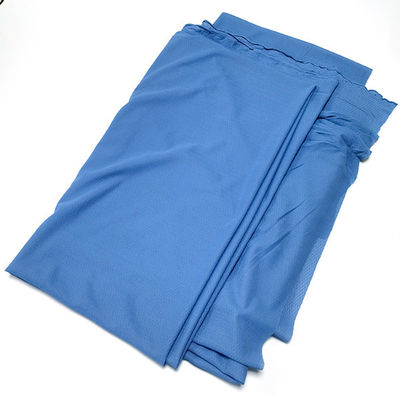 Cleanroom 80GSM Conductive Fiber 100% Polyester ESD Fabric