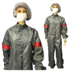 Tailored Cleanroom Anti Static ESD Jumpsuit With Knitted Cuff