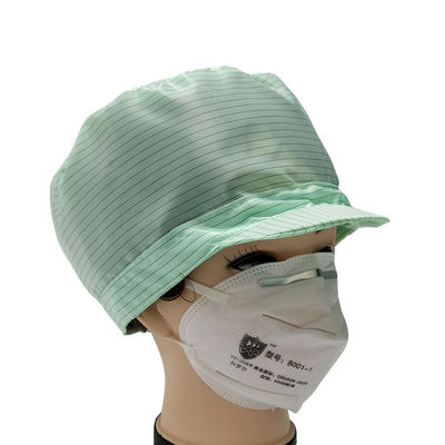 5mm Stripe ESD Antistatic Cap For Class 100 Cleanroom