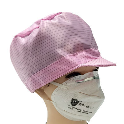 5mm Stripe ESD Antistatic Cap For Class 100 Cleanroom