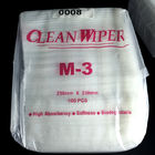 100% Polyester Clean Room Wipe 4-Folded Lint Free Cleanroom M-3 Cleaning wiper
