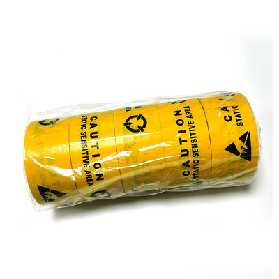 SGS 50mmx22m ESD Protected Area Self Adhesive Warning Tape