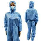 Washable Reusable 5mm Stripe ESD Clothes For Cleanroom