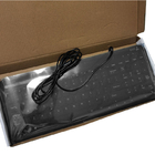 Black ESD Antistatic Wired Keyboard Mouse Set For Lab Cleanroom