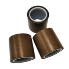 Brown Silicone Adhesive PTFE PTFE Tape Heat Sealing Resistance