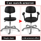 Anti Static ESD Safe Chairs Adjustable 360 Degree Swivel With Lifting Armrest