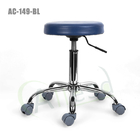 Dust Free ESD PU Anti Static Chairs Blue Adjustable Height
